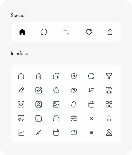 Icon Style guidelines by Youiocean for Casting munch