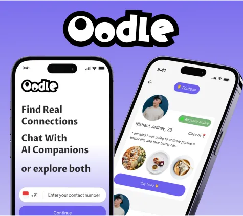 Oodle login screen - Youiocean