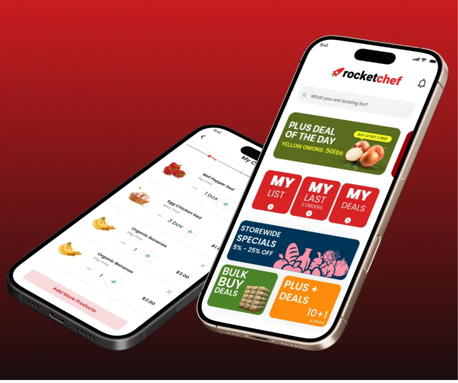 rocketchef home screen - Youiocean