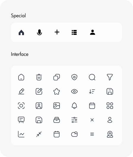 Icon Style guidelines by Youiocean for Step Above