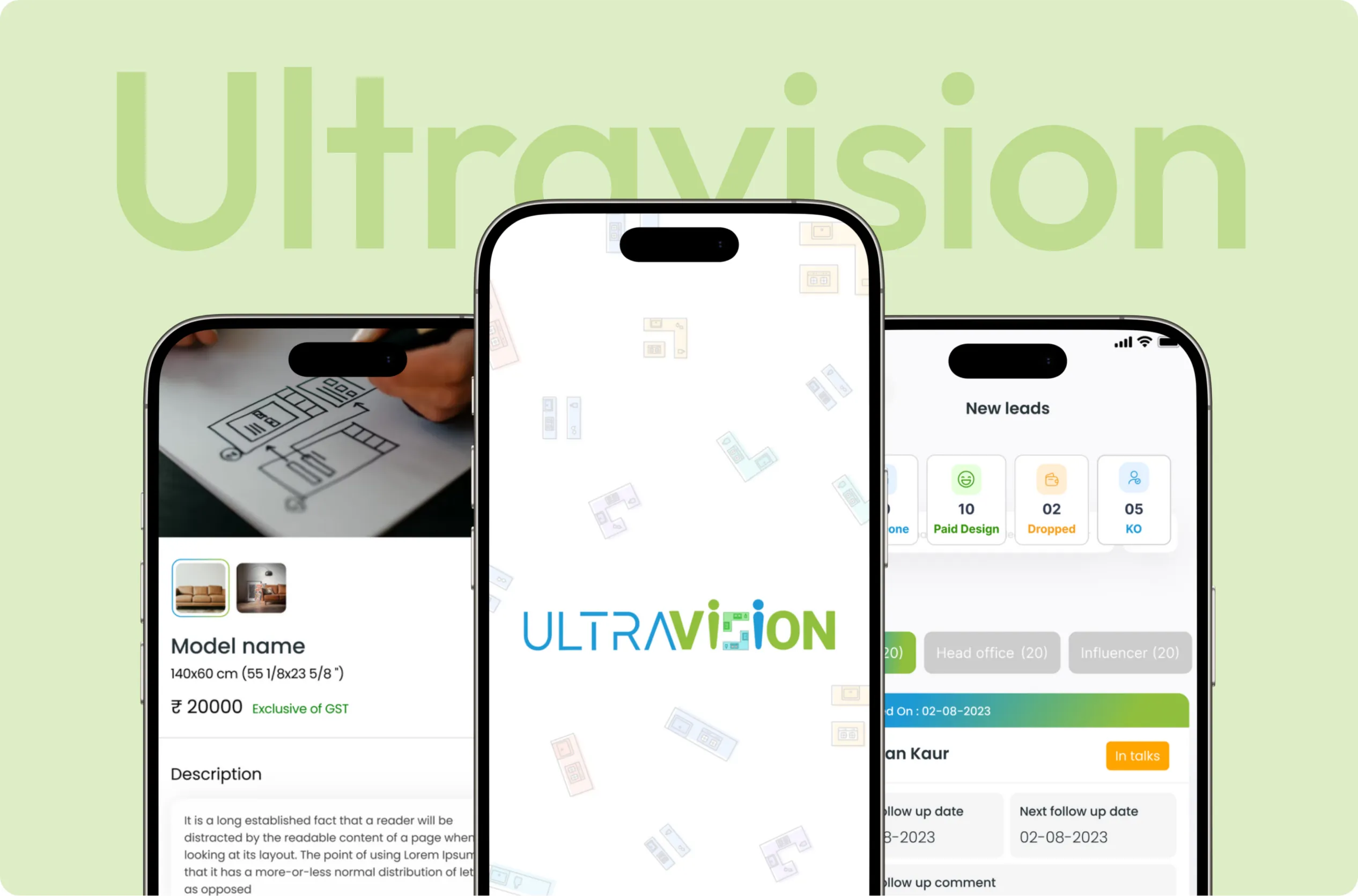 Modular kitchen design  – Ultravision | Youiocean
