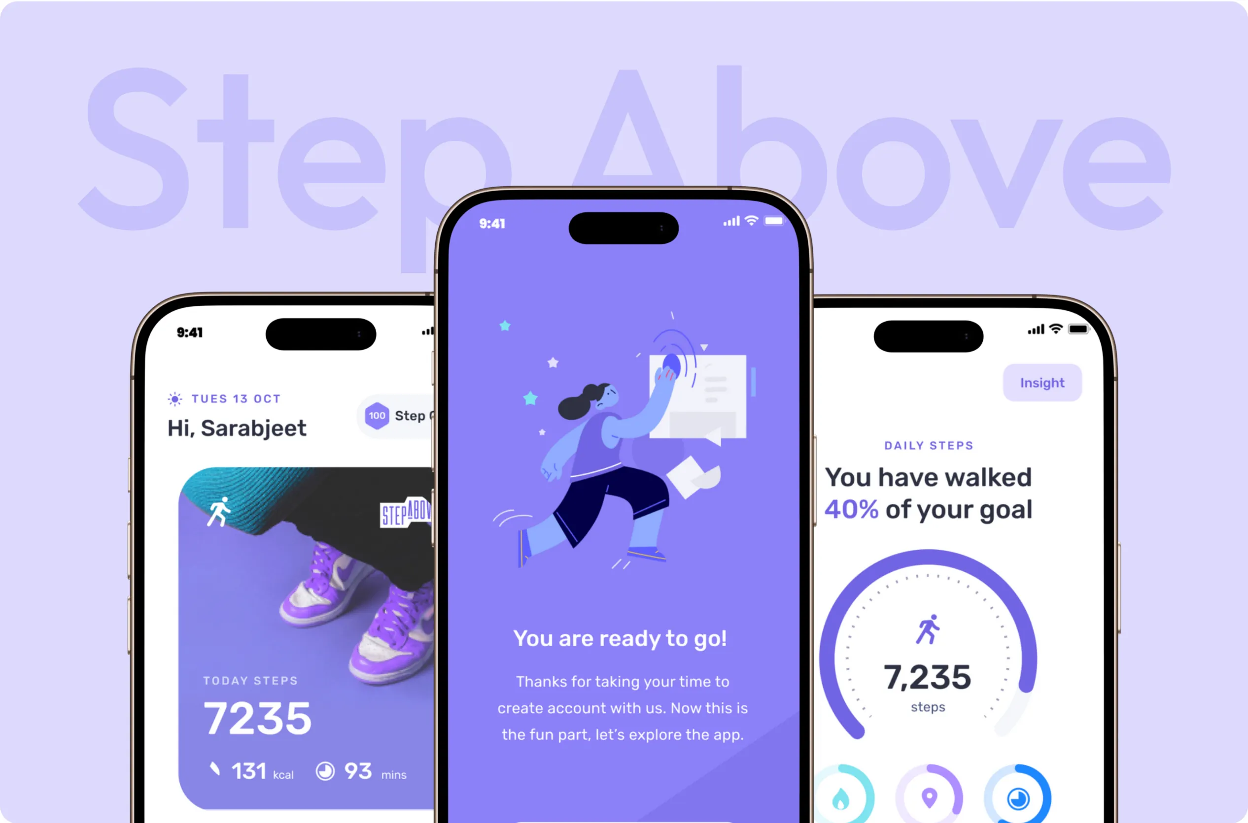 Activity tracking  – StepAbove | Youiocean